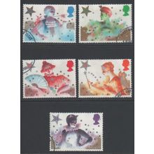 LOT#443 – GB QEII 1985, CHRISTMAS “PANTOMIME CHARACTERS” FDI, FINE USED (1 of 2)