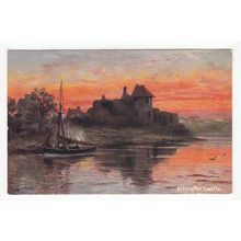 Allington Castle Art Postcard Kent S Hildesheimer On the Medway 5396