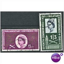 1961 Parliamentary Conference Set Fine Used SG629-30