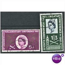 1961 Parliamentary Conference Set Fine Used SG629-30