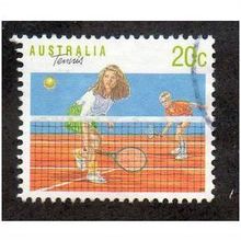 AUS 1989 20c 'SPORTS - TENNIS' FINE USED (EBID28-933)