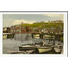 Yorkshire WHITBY Upper Harbour Postcard by Frith (WBY.40)