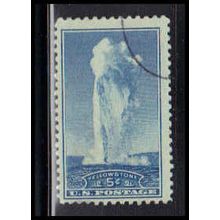 Used 744 5c Yellowstone National Park Just Clears RA2317