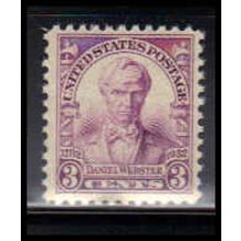 725 3c Daniel Webster Fine MNH O0128