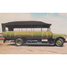 Bristol LH Chassis Charabanc Hants & Dorset Long Coach Car Rare Photo Postcard