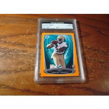 2014 Bowman, Graded Mint 9, JARVIS LANDRY Rc, Orange Border