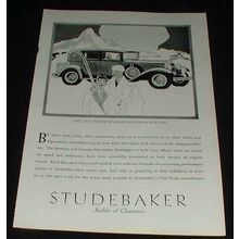 1929 Studebaker President Light Brougham Ad!!