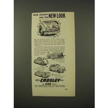 1948 Crosley Convertible, Station Wagon, Pick-Up Ad