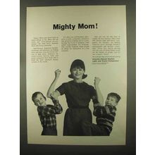 1965 Invester-Owned Electric Light & Power Companies Ad - Mighty Mom