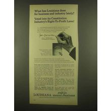 1965 Louisiana Development Ad - Business