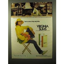 1975 Virginia Slims Cigarettes Ad - Come a Long Way