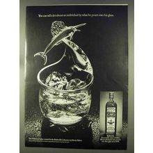 1977 Old Bushmills Whiskey Ad - Pours Into His Glass