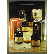 1978 Couvoisier Cognac Ad - Why Give Less