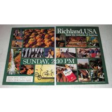 1989 Richland Cigarettes Ad - Taste the Richness