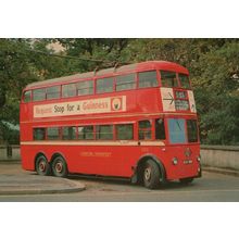 581 Bloomsbury London Stop This Bus For A Guiness Beer Advertising Postcard