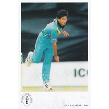 Ajit Agarkar India Cricket Team Classic Card Postcard