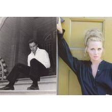 Marlon Brando Faye Dunnaway 2x Boomerang Film Postcard s