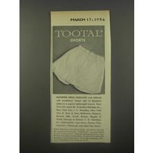 1956 Tootal Shorts Ad - Imported from England