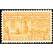 E13, Mint XF LH 15¢ Special Delivery CV $40.00 ** Stuart Katz