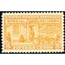 E13, Mint XF LH 15¢ Special Delivery CV $40.00 ** Stuart Katz