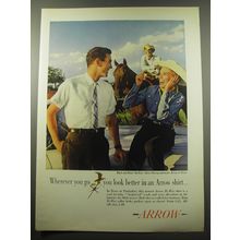 1960 Arrow Shirts Ad - Wherever you go you look better in an Arrow Shirt