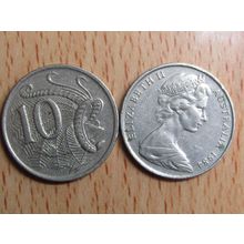 Australia 1984 10 Cents Coin