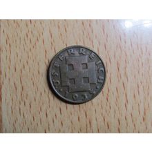 Austria 1935 2 Groschen Coin