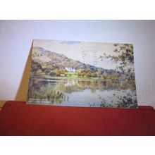 TROSSACHS HOTEL & LOCH ACHRAY, SCOTLAND by Brian Gerald used postcard 1950 pm =