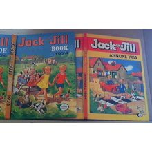 Jack and Jill Annuals 1974 and 1984 (IPC Magazines H/B 1973/83)B2.AN