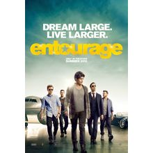 Entourage (2015)_2 Movie Film Poster Canvas iconic design