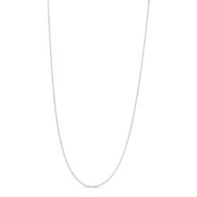 925 Sterling Silver 0.7mm Slim and Dainty Unisex 18" Inch Ball Bead Chain Ne...