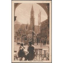 Piazza Vittorio Emanuele, Bolzano, 1929 - MHB Cartolina
