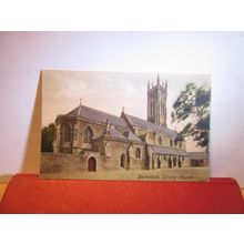 TRINITY CHURCH, BARNSTAPLE, DEVON.. unused antique postcard by F Frith =