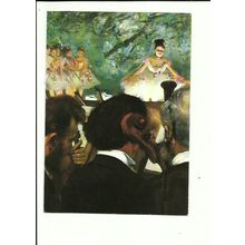 Art EDGARD DEGAS Musicians In The Orchestra Postcard by Magna