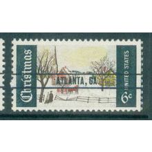 1384 6c Winter Scene Fine MNH GA. PreCnx R0388