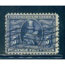 Used 330 5c Pocahontas Barely Clears C2843