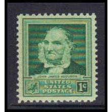 874 1c John Audubon Fine Plus MNH KA3345