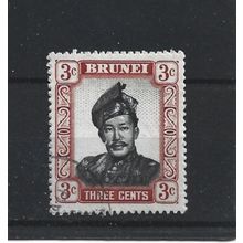 Brunei.SG102 3c Sultan Omar Ali Saifuddin.Fine Used.Aug25o
