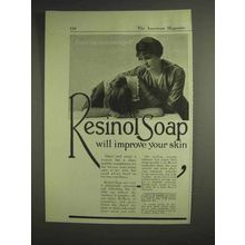 1917 Resinol Soap Ad - Will Improve Your Skin