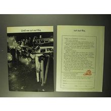 1971 Fireman's Fund Ad - Until We Cut Out This