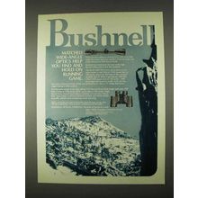 1974 Bushnell Optics Ad - Matched Wide-Angle Optics