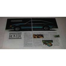 1980 Rover 3500 Car Ad - More Than Just Beautiful