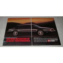 1989 Dodge Dynasty LE Car Ad - The New Definition of Classic Performance