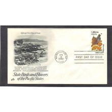 FDC Art Craft 1957 20c Quill (Cachet-U/A) CV00126