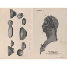 Buste De Gallo Roman Antique Statue 2x Postcard s
