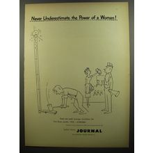 1952 Ladies' Home Journal Magazine Advertisement - The power of a woman