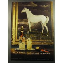 1952 White Horse Scotch Ad - White Horse.. a leader the world over since 1746