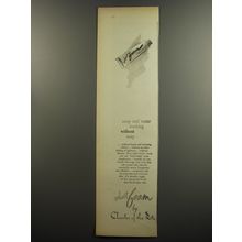 1953 Charles of the Ritz Velvet Foam Ad - Soap and water washing without soap