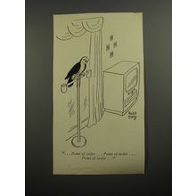 1954 Cartoon by Robert Day - Point of order.. point of order..