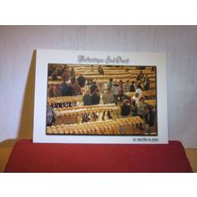 DUCK & GOOSE FATMARKET, GASCONY, FRANCE used postcard 2014 pm =